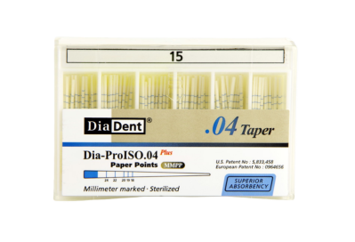 Штифты бумажные кон. 04 №15 100шт DiaDent
