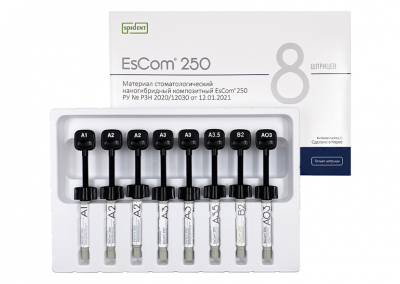 EsCom250 Kit A1,А2/2,А3/2,А3,5,В2.OA3 набор 8*4г Spident