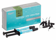 Herculite™ XRV Ultra Flow A1 шприц 2*2г Жидкотекучий светоотверждаемый композитный материал Kerr - вид 1 миниатюра